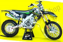 Модель кроссового мотоцикла Kawasaki Rockstar 1:6