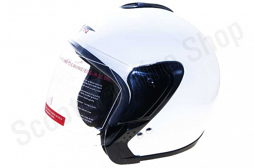 Шлем открытый Can  Шлем MAX 617 белый M фото фотография 