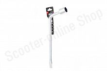 Баллонный ключ 22мм с длинной ручкой кованый 375мм