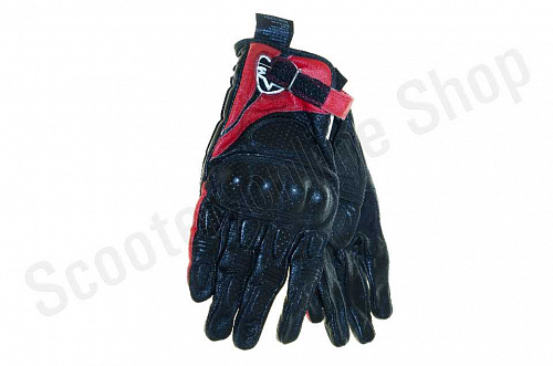 Мотоперчатки перчатки мото Перчатки   "STARS"   (mod:MUSTANG, size:XL, черно-красные) фото фотография 