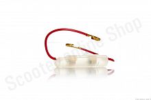 Предохранитель круглый  10A  в корпусе