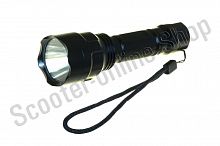 Фонарь сверхяркий светодиодный   (5W, 1800 Lumen  , акб 18650 Li-ion, зарядное устройство)   "