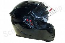 Шлем (интеграл) Ataki FF311 Solid черный глянцевый  L