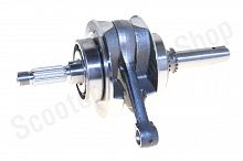 Коленвал  в сборе 4Т 165FMM, 166FMM  CBB250  TTR250Rb шатун-147мм p-15  