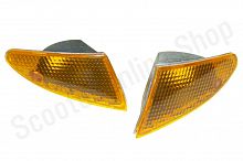 Поворотники передние в сборе  Suzuki Lets 2