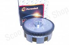 Сцепление  в сборе  CG125  73T  4 болта  5 дисков F6