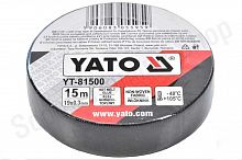 Изолента тканевая 19ммх15м черная Yato / yt81500