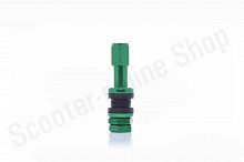 Ниппель колеса  CNC, прямой  (зеленый)
