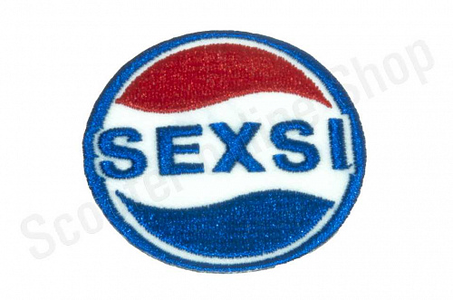 Нашивка SEXSI  Pepsi  04821111  фото фотография изображение картинка