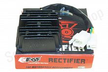 Реле-регулятор 4T 152QMI, 157QMJ 125-150cc (2пр.) (2+3 конт.) 