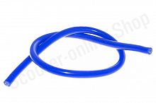 Провод высоковольтный 500мм  синий, силикон   "DM"