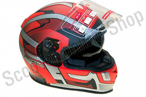 MICHIRU Шлем (интеграл) MI 167 RoboMech Red (Размер M) MICHIRU фото фотография 