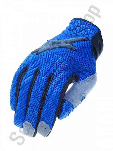 Мотоперчатки перчатки мото Перчатки VS102 Синий, Размер M фото фотография 