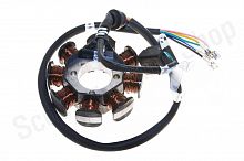 Статор генератора 157FMI, 162FMJ, 164FML, 166FMM (CG, CB)  8 кат. 3 отв.