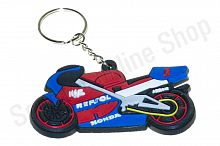 Брелок резиновый   байк   "HONDA REPSOL"   (красный)   (#KML)