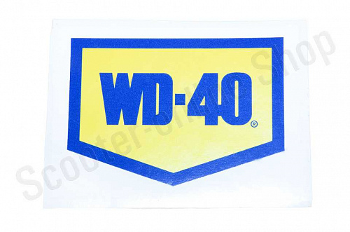Наклейка WD-40 100х75мм  фото фотография изображение картинка