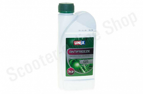Антифриз UNIX -40  зеленый 1кг фото фотография изображение картинка