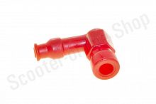 Колпак свечи 90* красный NJK