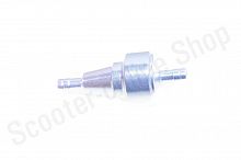 Фильтр топливный  CNC  d6, D24, разборной  (хром)