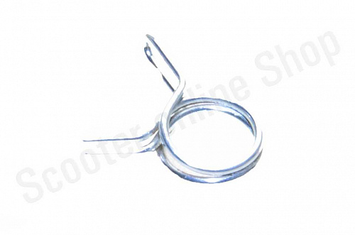 Хомут шланга пружинный, проволочный, двойной, диаметр 7 мм фото фотография изображение картинка