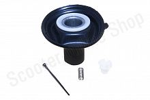 Мембрана карбюратора  139QMB  18mm  с выборкой  +игла  "LIPAI"