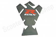 Наклейка на бак Suzuki GSX-R Под Карбон 3