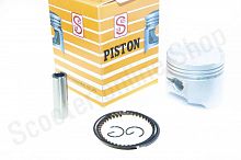 Поршень  в сборе  Dio  AF62  2рем. +0.50  d-38.3  See  TW  New