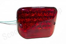 Стоп-сигнал прямоугольный ALPHA, CG, Minsk без кронштейна