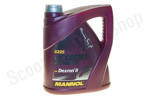 8502 Масло трансмиссионное Mannol ATF Dexron II 4л фото фотография изображение картинка 8502 Масло трансмиссионное Mannol ATF Dexron II 4л фото фотография изображение картинка
