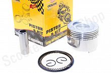 Поршень в сборе 4Т 139QMB  70сс  d-47 р-13  (с тефлоновым покрытием) 