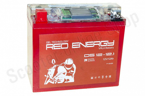 Аккумулятор DS 1212.1 Red Energy YT12B-BS 151x71x130 фото фотография изображение картинка