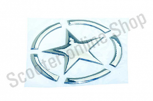 Наклейка STAR (10х13см) фото фотография изображение картинка Наклейка STAR (10х13см) фото фотография изображение картинка