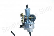 Карбюратор TTR250 СG/CB250 PZ30 обогатитель трос