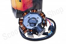 Статор генератора 167FML-3  CG200D-B 8 кат. 3отв