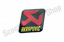 Наклейка 3d AKRAPOVIC (5,9x5) JH121