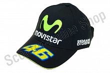 Кепка бейсболка Бейсболка   "MOVISTAR"   (черная)