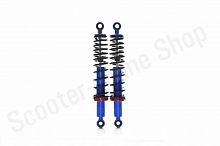 Амортизаторы задние  Delta  340mm, регулируемые  "JSBM"  (черные/синие)