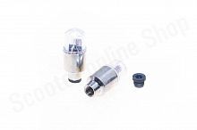 Колпачок на ниппель колеса (пара)   светящийся   "YKX"