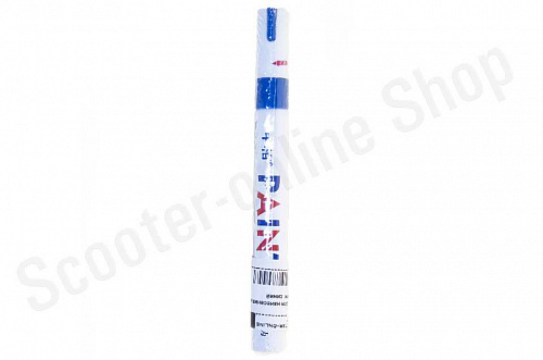 Маркер для нанесения надписей на покрышки  синий фото фотография изображение картинка