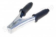 Зажим ""крокодил"" 140 мм (черный)