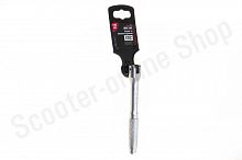 Вороток 1/4 шарнирный с рукояткой 140мм