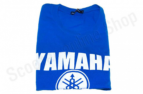 Футболка   "YMH"   size:M, mod:Club, 100% хлопок, синяя  фото фотография изображение картинка