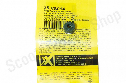 Маслосъемный колпачок (1 шт) Pro-X Yamaha YZ450F 10-19, YZ450FX 16-19, WR450F 16-19  фото фотография изображение картинка