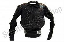 Куртка защитная (черепаха) Dark Knight черная (Размер XL) MICHIRU