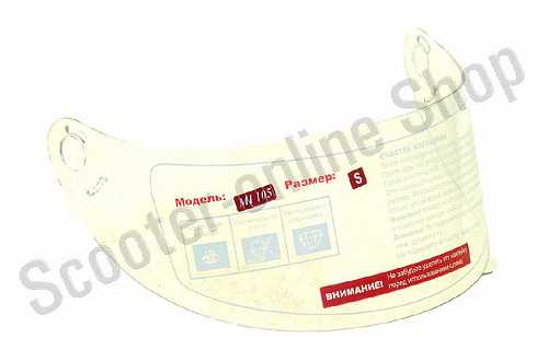 Стекло для шлема визор Визор для шлема MI 105 Прозрачный MICHIRU фото фотография 