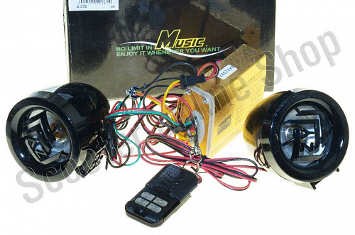 Аудиосистема   (2.5", черные, сигнализация, FM/МР3 плеер, ПДУ)   CZMP3004 фото фотография изображение картинка