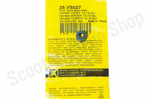 Маслосъемный колпачок (1 шт) Pro-X Yamaha YZ250F 14-19, YZ250FX / WR250F 15-19 ( 35.VS027) фото фотография изображение картинка
