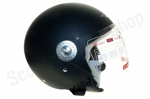 Шлем открытый Can  Шлем V522 FLAT BLACK XL(62) фото фотография 