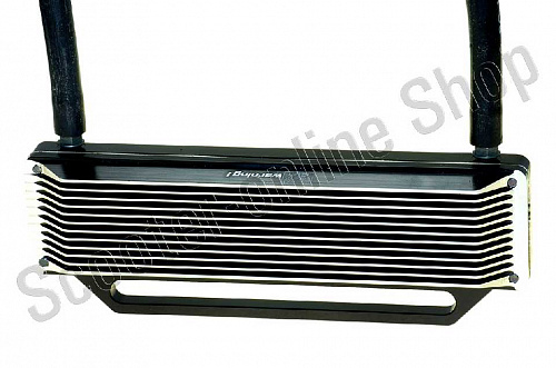 Радиатор для питбайка KOSO черный фото фотография изображение картинка
