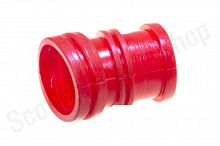 Патрубок воздушного фильтра  Active  силиконовый, красный